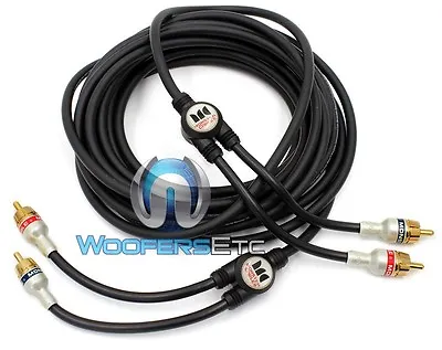  Monster Interlink Micro Car Audio Rca Wire 16 Foot 17 Patch 5 Meter Cord Thin • $69.99