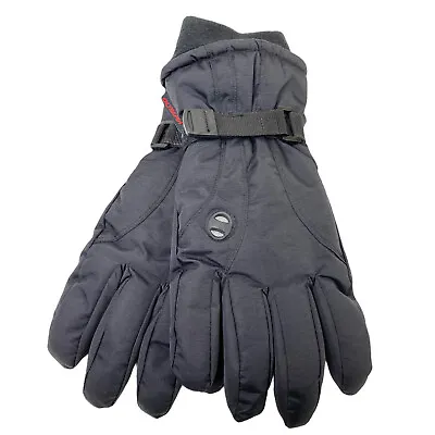 OLYMPIA Sports Men's Black Waterproof Winter Gloves Breathable Technology SIZE L • $24.99