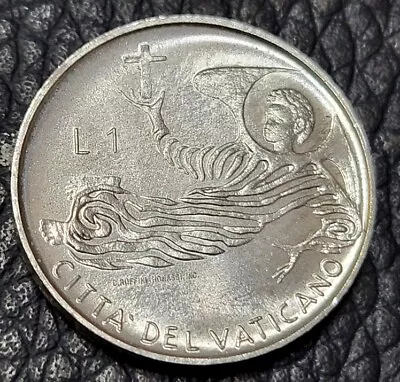 1969 Vatican City 1 Lire Coin • $3.99