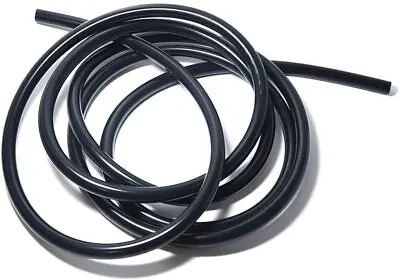 $14.98 • Buy 10ft Universal 6MM 1/4  Vacuum Air Silicone Hose Line Tube 3mm Thickness BLACK