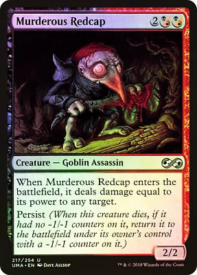 MTG FOIL Murderous Redcap  - Ultimate Masters • $1.69