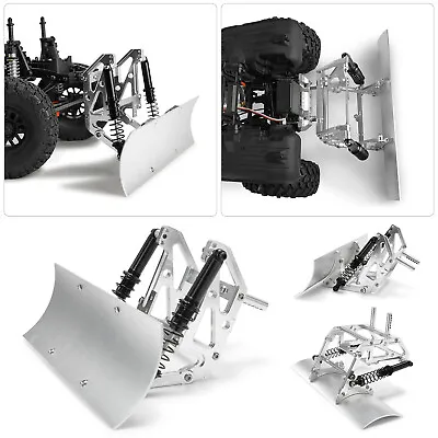 RC Snow Plow Shovel For 1/10 RC Crawler TRX4 TRX6 Axial SCX10 90046 • $50.99