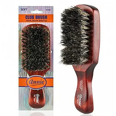 Soft Club 100% Pure Boar Bristle Wave Hair Brush Durag Man • $8.37