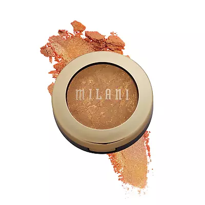 Baked Bronzer - Soleil Cruelty-Free Shimmer Bronzing Powder To Use For Contour  • $17.98