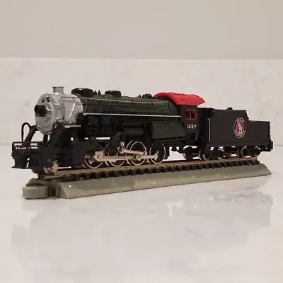Bachmann N Scale Great Northern 1257 Steam Locomotive & Tender • $65