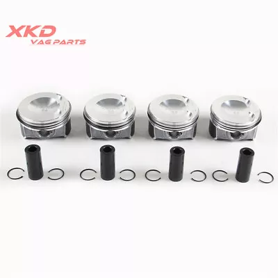 EA888 2.0T 23mm Piston And Ring Kit Oversize +0.5  Fit For VW Tiguan AUDI A4 Q5 • $132.99