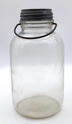 Duraglas C-2980 Jar (9 ) With Handle And Metal Lid W/ Ceramic Lining Vintage • $35