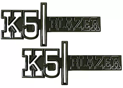 NEW K5 Blazer Fender Emblem PAIR / For 1973-1974 Chevy Blazer Trim Parts 9905 • $197.99