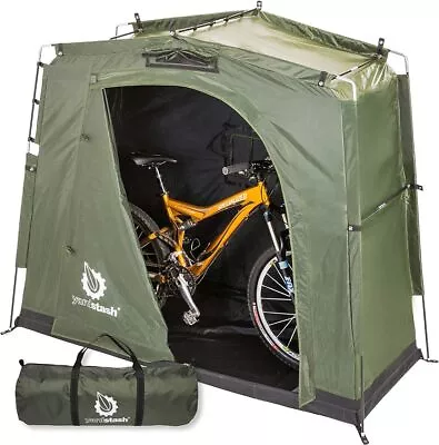 Bike Storage Tent LightweightOutdoor Portable Shed Cover For Bikes Lawn Mower • $65.45