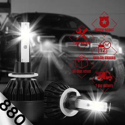 XENTEC LED HID Foglight Kit 881 White For Hyundai Veloster 2012-2016 • $19.98