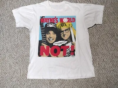 Vintage 90's 1992 Waynes World Promo Movie Stanley Desantis L Band TV MTV Retro • $108.49