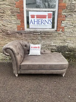 *Light Brown Suede Chaise Longue From Next FREE DELIVERY 🚚 • £550