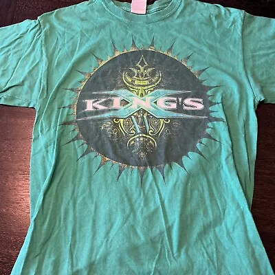 King’s X Band Shirt Men’s Medium Green • $4