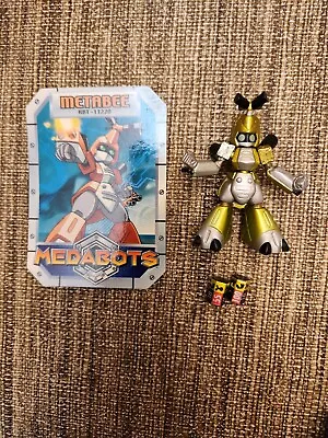 2001 Medabots Robattle 2.5  Metabee Medabot Complete Mini Figure Hasbro • $29