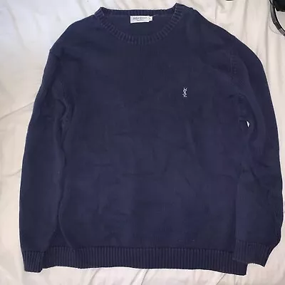 Yves Saint Laurent Vintage Blue YSL Sweater Knit • $99