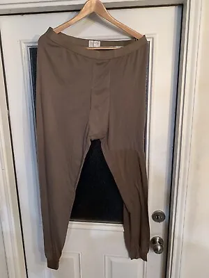 US Military Polyester THERMAL UNDERWEAR LWCWUS PANTS Light Weight XL • $5