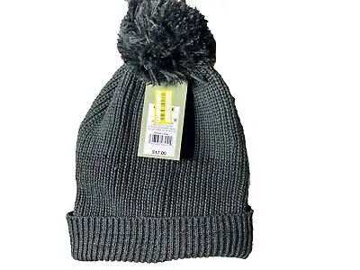 Men's Pom Beanie With Lined Fleece Goodfellow & Co Green One Size Fits All • $7.19
