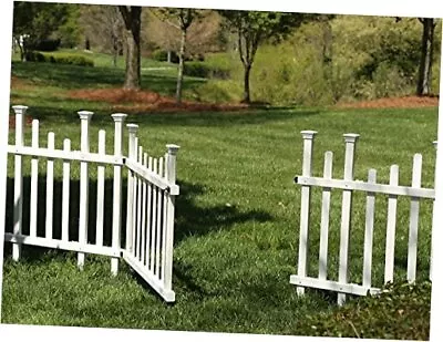  ZP19028 Unassembled Madison Vinyl Gate Kit With Fence Wings White Madison Gate • $123.01