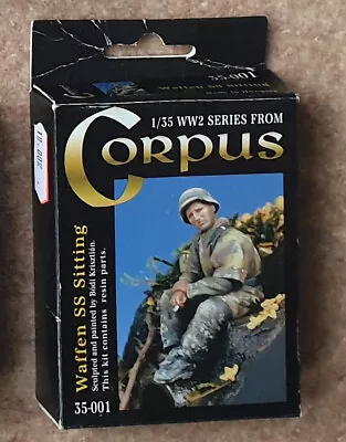 1/35 German WW2 Soldier Resin Figure By Corpus • £4.99