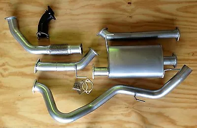 3” Stainless Exhaust System For Holden Rodeo RA 3.0L Dual Cab - Direct Injection • $1285