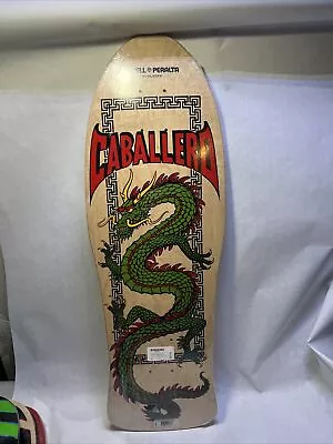 Powell Peralta Steve Caballero Chinese Dragon Re-Issue Deck 10 X 30 Natural Nice • $96