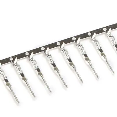 $3.48 • Buy 100pcs Dupont Male Crimp Pin Plug Terminal Connector Pitch 2.54mm