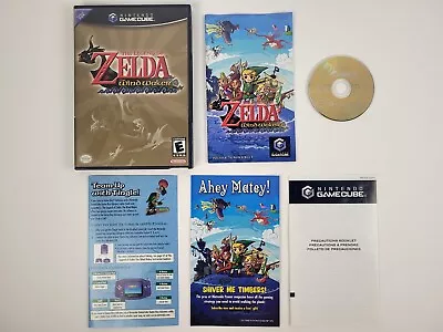 The Legend Of Zelda: The Wind Waker Nintendo GameCube Black Label Complete Works • $84.99