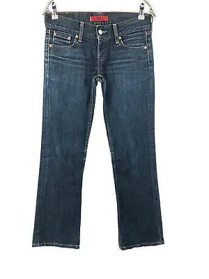 LEVI'S STRAUSS & CO Women EVE Square Cut Straight Jeans Size W26 L29 • £19.59