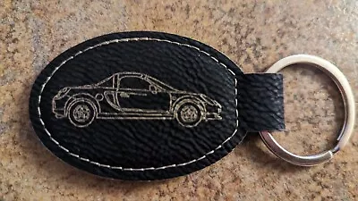 Luxury Leather Toyota Mr2 Spyder Car Keychain • $11.99
