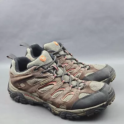 Merrell Moab Mens Shoes Size 13 Brown Waterproof Walking Trail Hiking Sneakers • $31.49