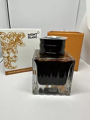 RARE! Montblanc James Purdey Single Malt Ink Limited Edition Fountain Pen Ink • £171.03