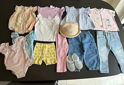 Zara M&S Next Baby Girls Summer BUNDLE 12-18 Months * IMMACULATE* • £15