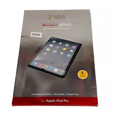 Zagg Invisible Shield Glass HD Clarity Screen Protector IPad Pro First Generatio • $20