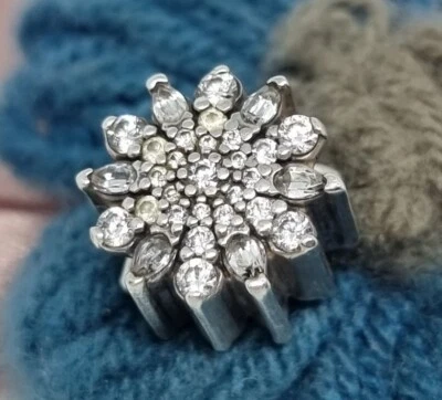 £35 • Buy Genuine Pandora Ice Crystal Snowflake Charm  Clear CZ S925 ALE 💕 