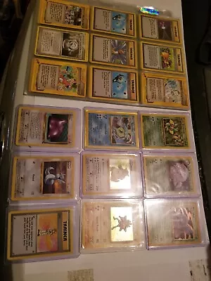 100+ Cards Vintage Binder Pokemon Cards Rare Collection Lot 6 WOTC HOLO +Promo • $150