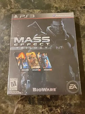 Mass Effect Trilogy (Sony PlayStation 3 PS3 2012) NEW FACTORY SEALED • $60