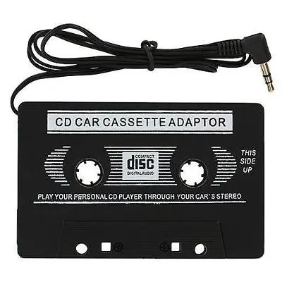£3.48 • Buy Car Cassette Tape Adapter Black 3.5mm Jack For MP3 IPod IPhone CD Stereo