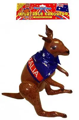 $12.65 • Buy Inflatable Kangaroo, Blow Up Prop, Australian/animal/ozzy Fancy Dress #au