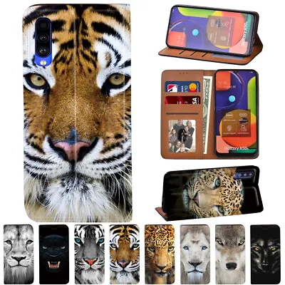 Leather Stand Cover Wallet Case Fit Samsung Galaxy A04 E/A13/A34/A54/S23 Ultra • £4.49