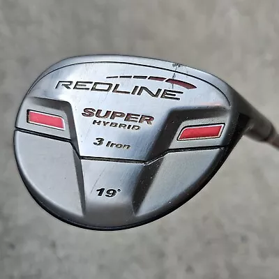 Adams Golf Redline Super Hybrid 3 Iron 19° Mamiya ATTAS-T2 6R Graphite Shaft RH • $29.69