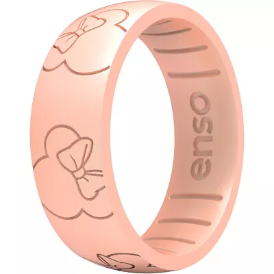 Enso Rings Disney Minnie Mouse All Around Ears Classic Silicone Ring - Rose Gold • $44.99