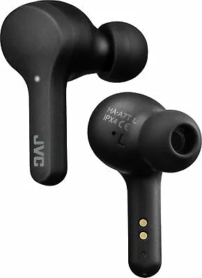 JVC Gumy True Wireless Earbuds Headphones HA-A7T Black  • $21.95