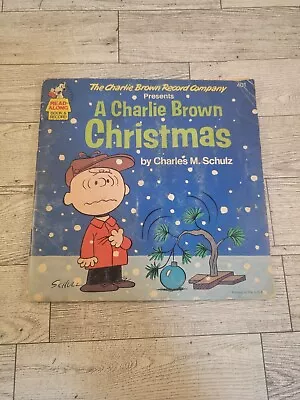 A Charlie Brown Christmas - 45 Rpm Vinyl Record 7  With Read Along Book Tested  • $32