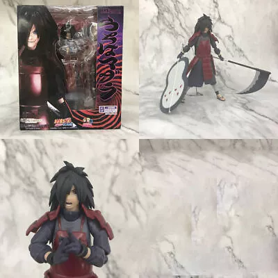 Shfiguarts Naruto Shippuden Uchiha Madara Action Figure Shf Model Toy In Box • $27.99