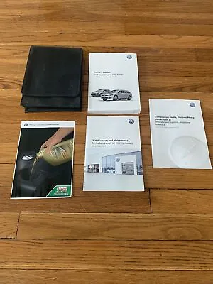 2017 Volkswagen Golf Sport Wagen / Alltrack Owners Manual With Case And Navi • $85.50