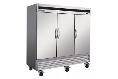 Ikon IB81F-DV Stainless Steel Commercial 3-Door Reach-In Freezer 81  • $6452.38