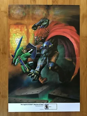 2009 Official Zelda: Ocarina Of Time / Suikoden: Tierkreis Poster Nintendo DS • $29.99