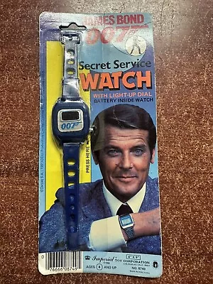 OPEN BOX! - James Bond 007 Secret Service Watch By Imperial Toy Corporation • $49