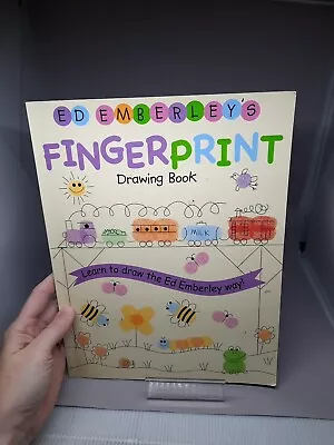 Ed Emberley's Fingerprint Drawing Book [Ed Emberley's Drawing Book Of...] By Emb • $4.25