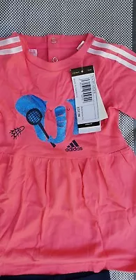 Infant Baby Girls Adidas Dress Summer Set Top & Bottoms • £19.99